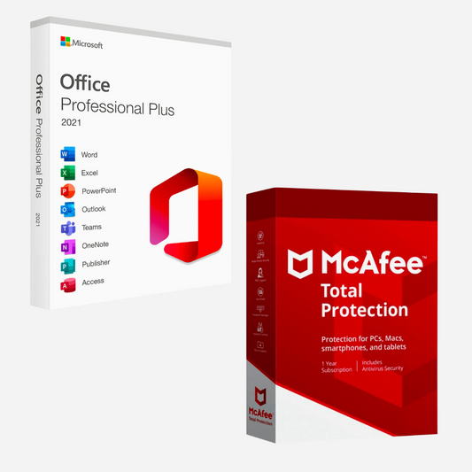 Offerta Esclusiva : Office pro 2021 + Mcafee 1 anno for Windows